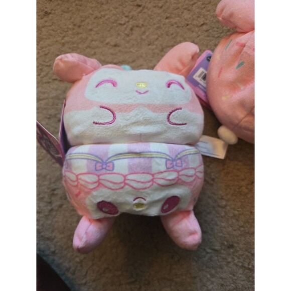 TeeTurtle Sanrio My Melody Reversible Plush (Lot of 2) Scented Plushies, 4” - Picture 3 of 5